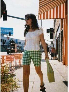 MATE the Label X Lisa Says Gah Organic Stretch Printed Biker Short